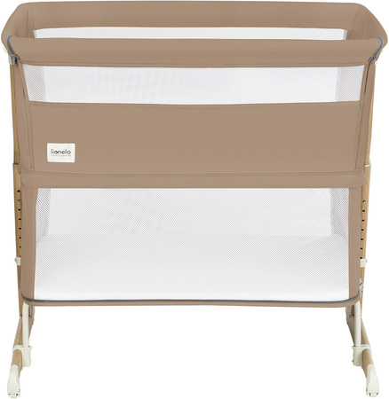 Lionelo Thomi Plus - wielofunkcyjne łóżeczko dziecięce 5w1 | Beige Carmel