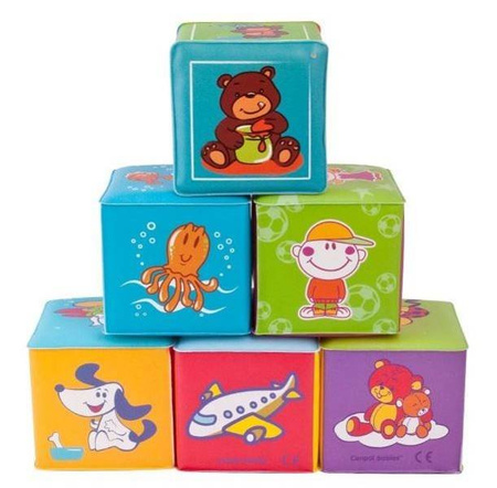 Canpol Kostka Edukacyjna Miękka 6 szt.