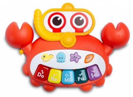 Toyz Caretero Pchacz Stolik Edukacyjny 2w1 Spark Orange