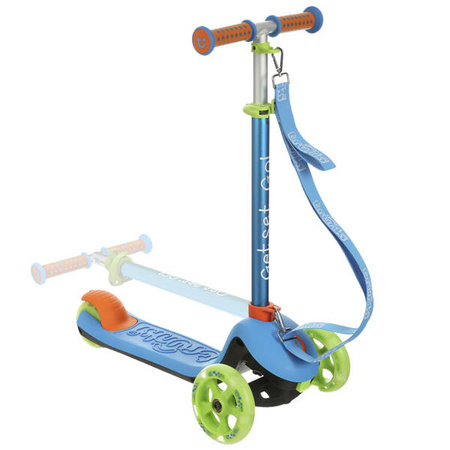 Trunki Składna Hulajnoga Mała Niebieska
