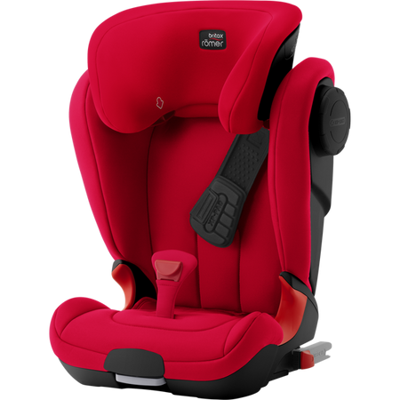 Britax Romer Kidfix II Xp Sict Fotelik Samochodowy 15-36kg Fire Red - Czarna Skorupa
