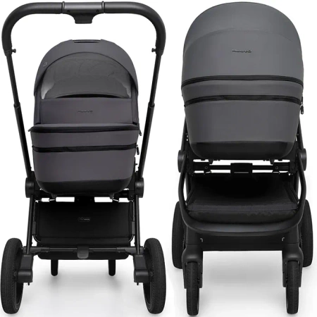 Muuvo Five Wózek Głęboko-Spacerowy + Cybex Cloud T I-Size Fotelik Samochodowy + Baza T