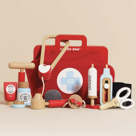 Le Toy Van Drewniany Zestaw Lekarza