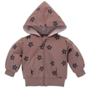 PINOKIO BLUZA ROZPINANA Z KAPTUREM HAPPINESS R. 80 ROZ CIEMNY