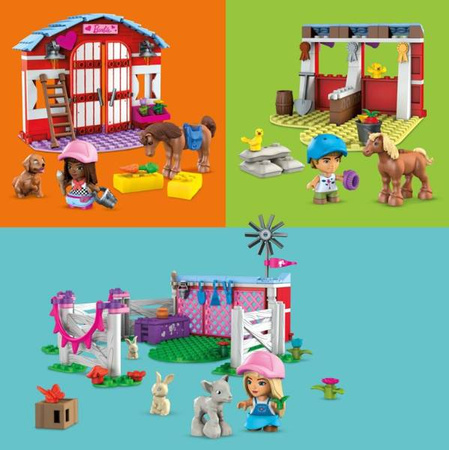Mega Construx Barbie Stajnia HDJ87
