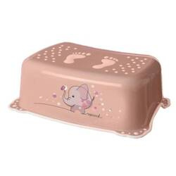 Maltex Minimal Podnóżek 2K Słonik Brzoskwiniowy Róż