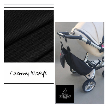 Kanguroo Baby Hamak do Wózka Czarny