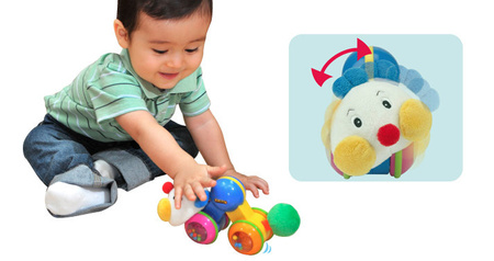 Training2s Zabawka Edukacyjna - Interaktywna Jeżdżąca Gąsienica