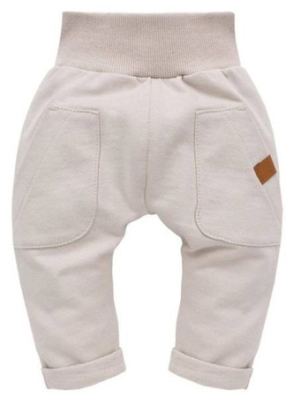 Spodnie Dziecięce Pumpy Nice Day R. 74 Beżowe