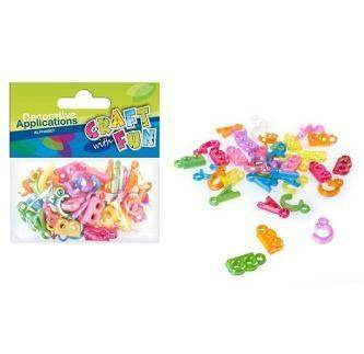 Craft With Fun Zawieszka Alfabet