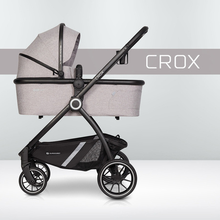 Euro-Cart Crox Wózek Głęboki Pearl