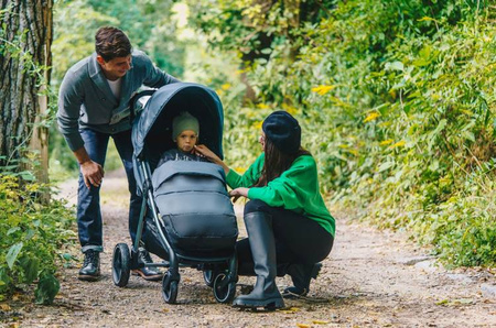 Espiro Wave Wózek Spacerowy 107 Silver Grey