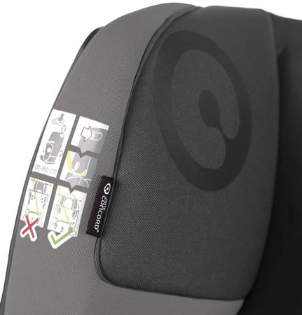 Concord Transformer IPlus 2023 Fotelik Samochodowy 15-36 kg Matt Black