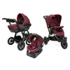 Chicco Trio Activ3 Wózek Wielofunkcyjny 3w1 Burgundy
