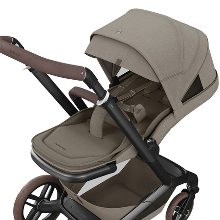 Maxi-Cosi Fame + Carrycot Wózek Głęboko-Spacerowy 2w1 Twillic Truffle