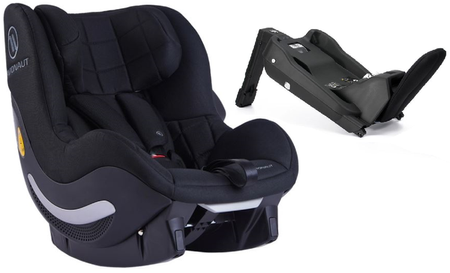 Avionaut Aerofix RWF 2.0 Fotelik Samochodowy 0-18 kg + Baza Isofix 03 Black AV-350.RWF /AF.NL.03