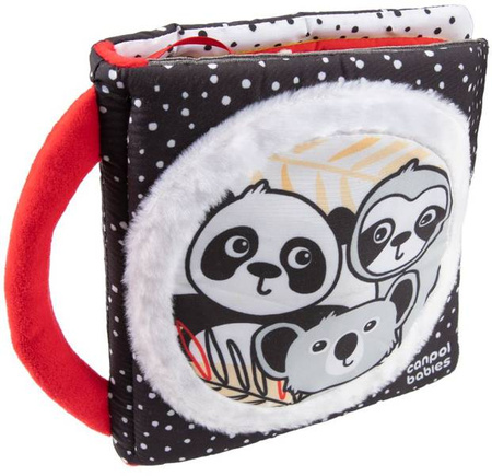 Canpol Babies Sensoryczna Książeczka Manipulacyjna BabiesBoo Panda 68/088