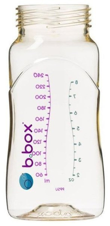 B.BOX Butelka ze smoczkiem do karmienia niemowląt wykonana z PPSU, 240ml