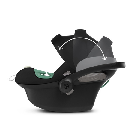 Cybex Aton S2 i-Size Fotelik Samochodowy 0-13kg Moon Black 2023 + Cybex Baza One Isofix