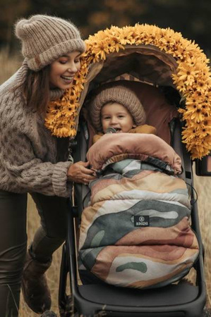 Makaszka Śpiworek Premium Do Wózka 12-36m Cinnamon Rose