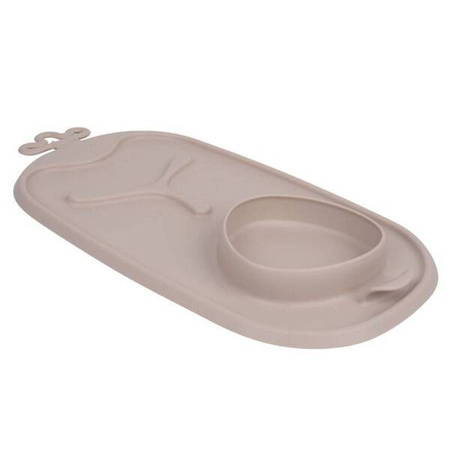 B.box Roll + Go Zwijana Mata BLW Do Nauki Samodzielnego Jedzenia Latte