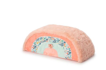 LILLIPUTIENS Drewniany jeździk 2 w 1 z miękkim siedziskiem i torebką Sarenka Stella 12 m+