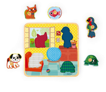 Janod HOUSE'S FRIENDS PUZZLE