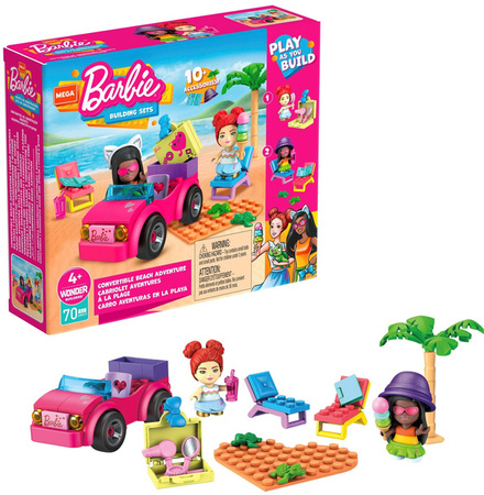 Mega Bloks Barbie Plażowanie w Malibu GWR79