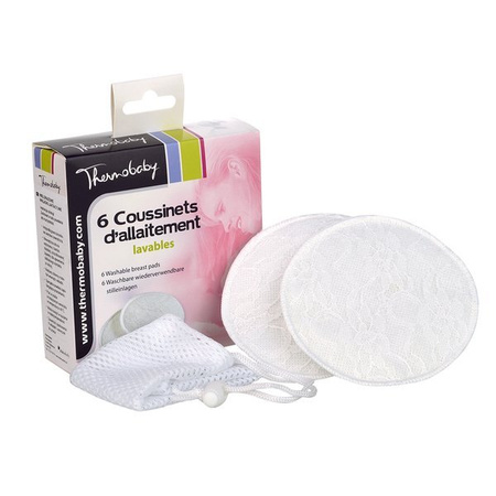Thermobaby - Wielorazowe wkładki laktacyjne 6 szt.