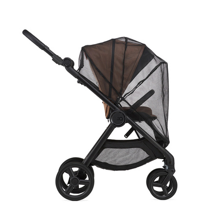Anex IQ Basic New Transfarmation Wózek Głęboko-Spacerowy Sienna + Cybex Aton B2 i-Size Fotelik Samochodowy 0-13kg + Baza One Volcano Black