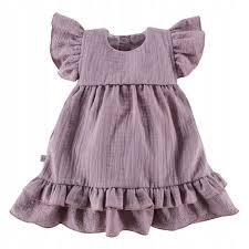 Eevi Sukienka Muślinowa Botanic Wrzos Rozmiar 68