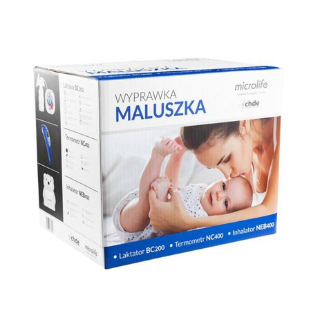 Microlife Wyprawka Maluszka Microlife: Laktator BC200 + Termometr NC400 + Inhalator NEB400