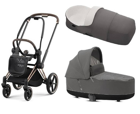 Cybex Priam Wózek Głęboki + Lite Cot