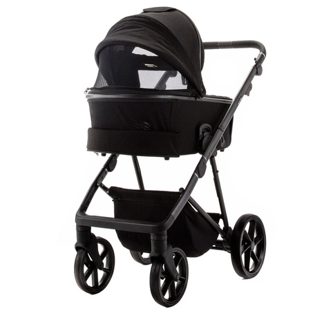 Adamex Delta Natura 4 Wózek Głęboko-Spacerowy Carbon