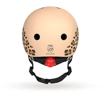 Scootandride Kask XXS-S Dla dzieci 1-5 Lat Leopard