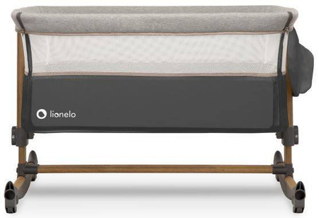 Lionelo Leonie Łóżeczko Dostawne Turystyczne Stone Grey