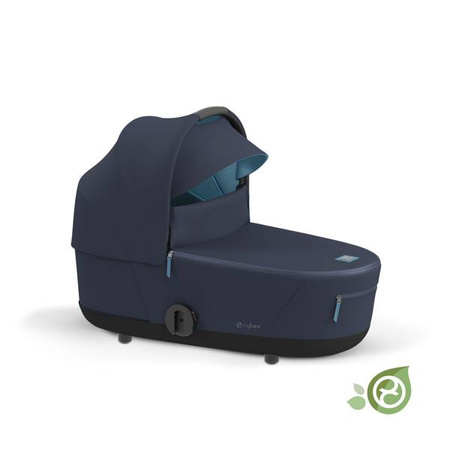 Cybex Mios 3.0 Conscious Green Leaf Gondola Do Wózka Eco Dark Navy