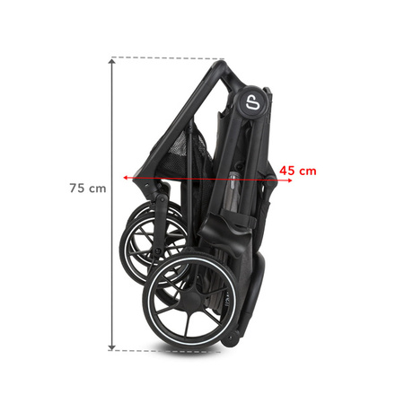 Kidwell Velmont Wózek Głęboko-Spacerowy Gray