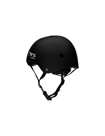 MoMi Mimi Dziecięcy Kask Rowerowy Czarny Matowy