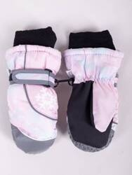 Yoclub! Rękawiczki Narciarskie Dziewczęce 12cm