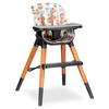 Lionelo Mona Drewniane Krzesełko Do Karmienia Flower