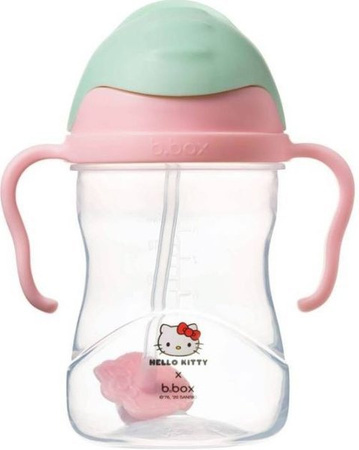 B.Box Bidon Ze Słomką 240 ml Hello Kitty Candy Floss