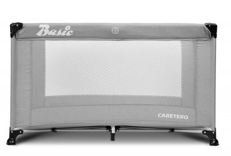 Caretero Basic Łóżeczko Turystyczne Grey