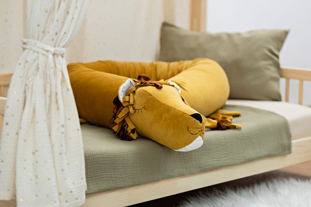 SenLove Poduszka Wałek Ochraniacz do Łóżka Lew