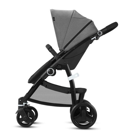 Cybex Cbx Leotie Pure + Shima zestaw 3w1 Wózek Głęboko-spacerowy + Fotelik Samochodowy 0-13kg Smoky Anthracite