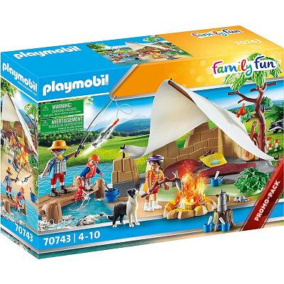 Playmobil Family Fun Rodzina na Kempingu