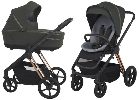 Espiro Miloo Wózek Głęboko-Spacerowy 04 Luxury Green