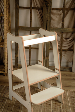 GUGI Kitchen Helper Pomocnik Kuchenny Podwójny Drewniany