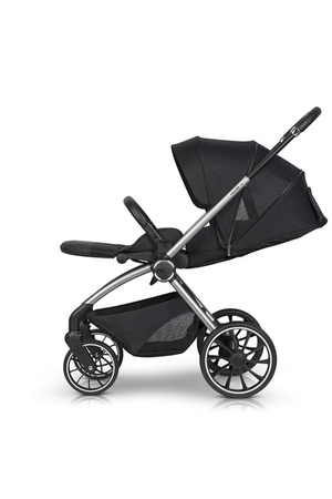 EasyGo Giro Wózek Głęboko-Spacerowy Ebony Black