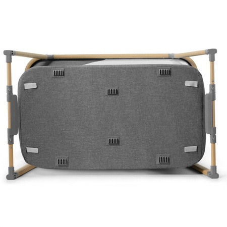 Kinderkraft Sofi Łóżeczko Turystyczne Z Funkcją Kojca 4w1 Grey